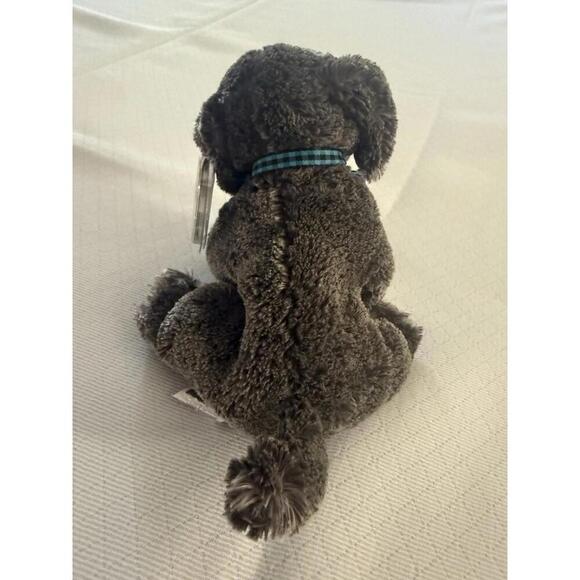 TY Beanie Baby Frisbee 2001 Gray Dog With Covered Tag Plush Toy. New. - Picture 4 of 6